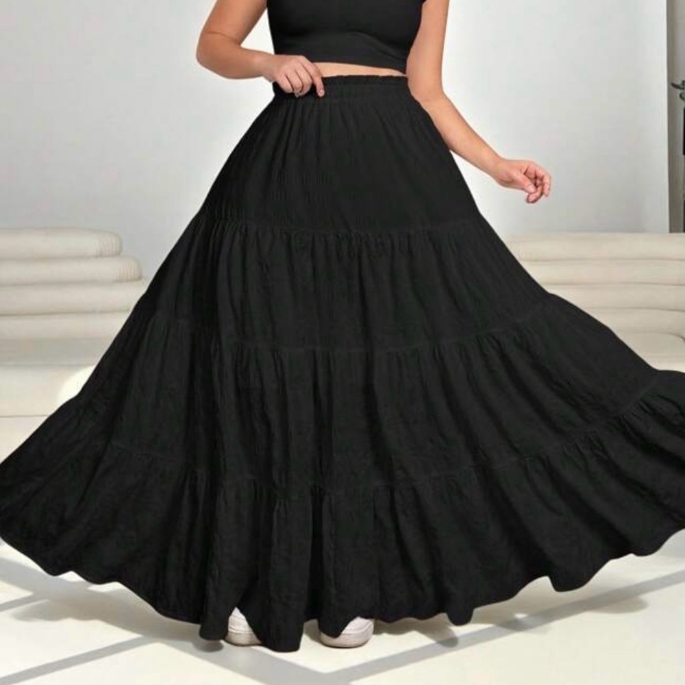 SHEIN CURVE 3X Renaissance Faire Big Swing Circle Skirt